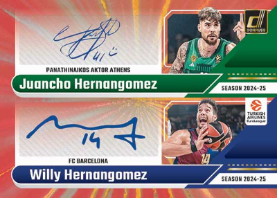 Dual Signatures Juancho Hernangomez, Willy Hernangomez MOCK UP