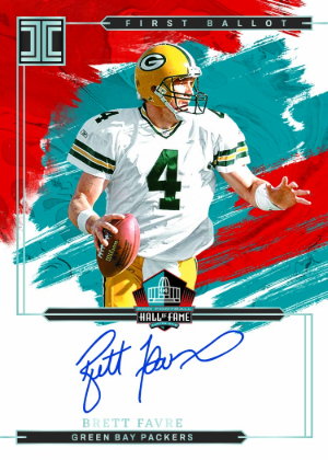 First Ballot Signatures Brett Favre MOCK UP