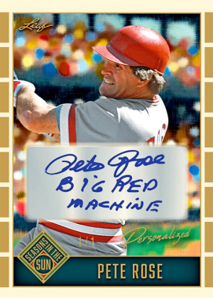Personalized Pete Rose MOCK UP