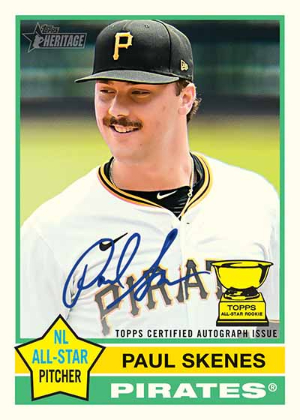 Real One Auto Paul Skenes MOCK UP