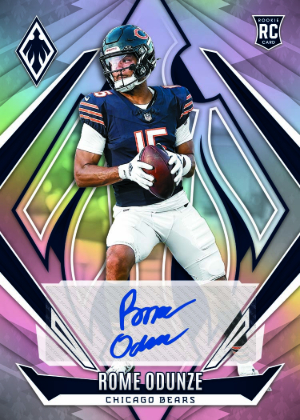 Rookie Auto Rome Odunze MOCK UP