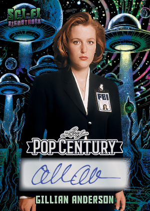 Sci-Fi Signatures Gillian Anderson MOCK UP
