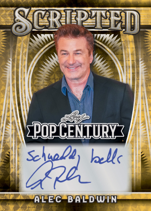 Scripted Super Prismatic Gold Alec Baldwin MOCK UP
