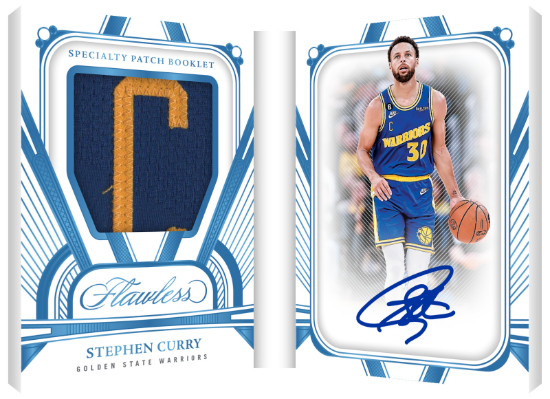 Speciality Patch Booklet Platinum Stephen Curry MOCK UP