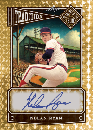 Tradition Super Prismatic Gold Nolan Ryan MOCK UP